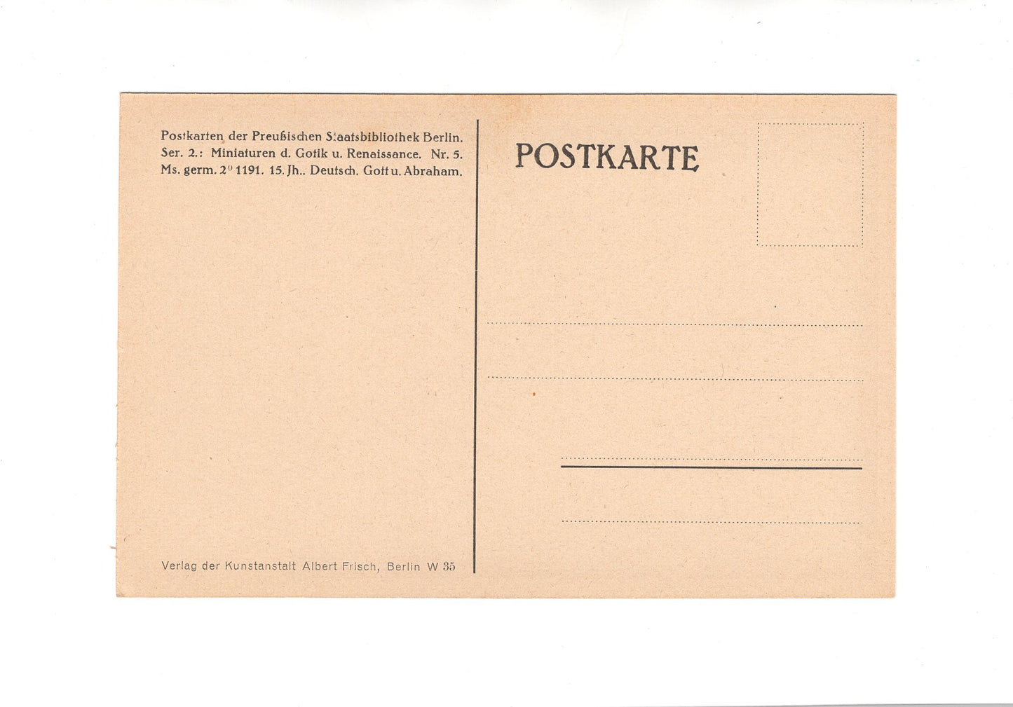 Ansichtskarte / Kunst Postkarte der Preußischen Staatsbibliothek Berlin