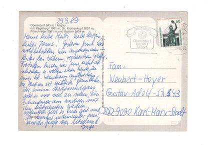 Ansichtskarte Oberstdorf im Allgäu / H1-53