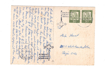 Ansichtskarte Bremen / Mühle am Wall