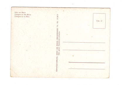 Ansichtskarte Köln am Rhein / G1-57