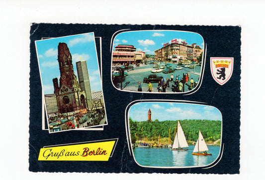 Ansichtskarte Berlin / Kaiser-Wilhelm-Gedächtniskirche +++