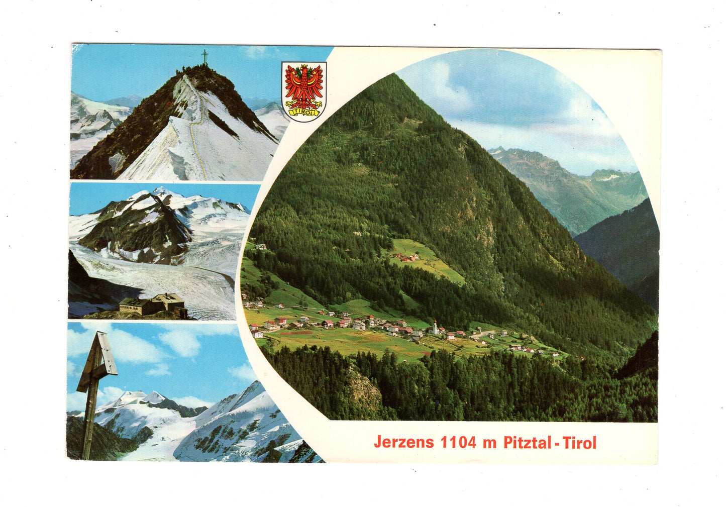 Ansichtskarte Jerzens / Pitztal / Tirol / Österreich