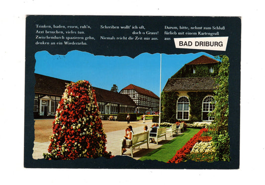 Ansichtskarte Bad Driburg / An der Wandelhalle