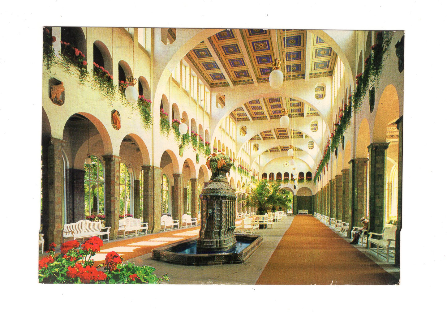Ansichtskarte Bad Kissingen / Wandelhalle