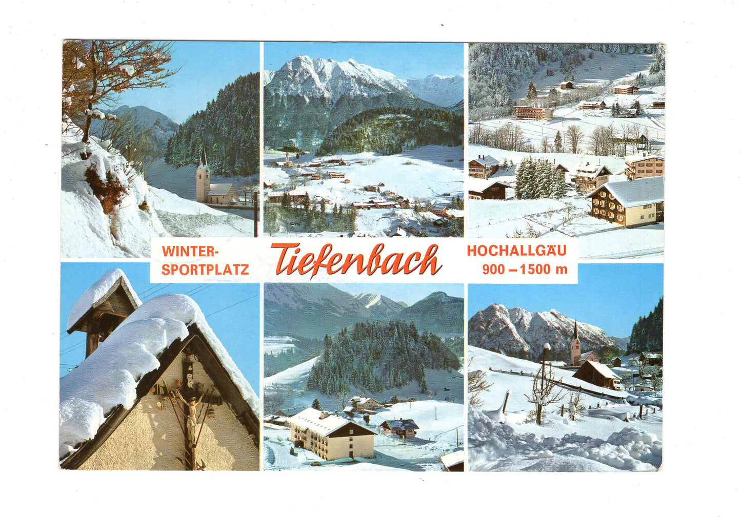 Ansichtskarte Tiefenbach-Oberstdorf / Hochallgäu / H1-53