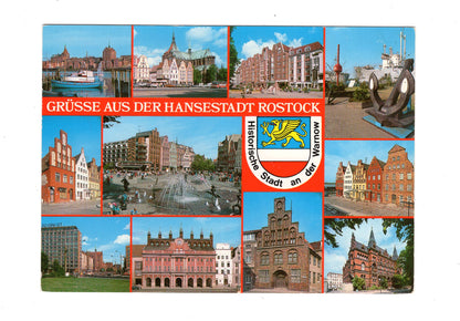 Ansichtskarte Hansestadt Rostock