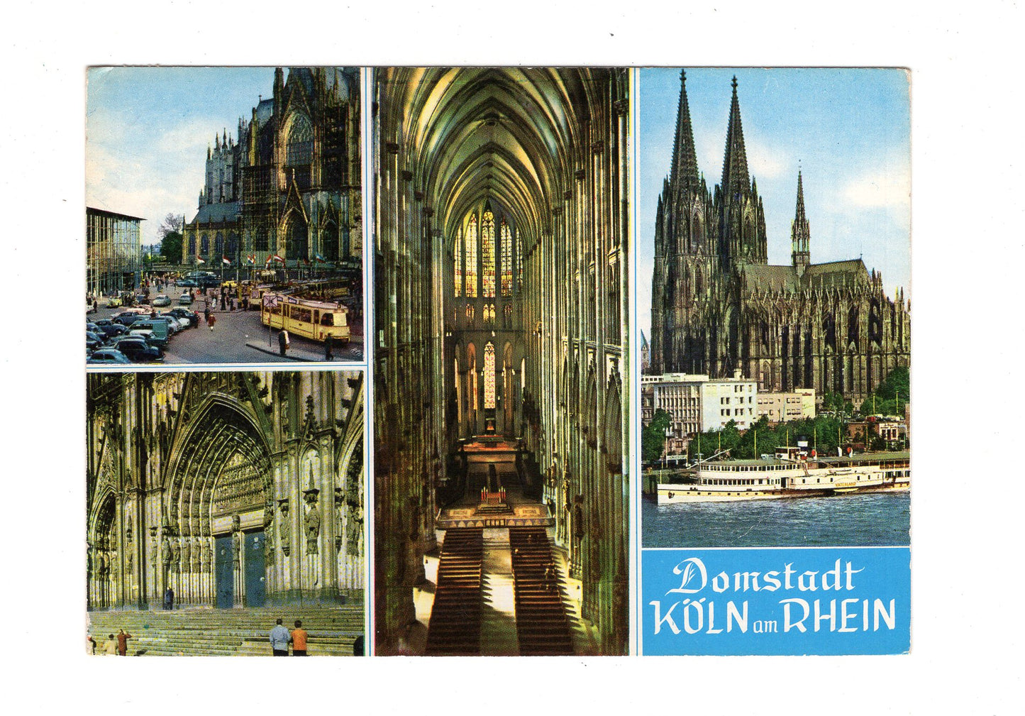 Ansichtskarte Domstadt Köln am Rhein / G1-57