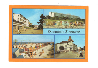 Ansichtskarte Ostseebad Zinnowitz / Kreis Wolgast