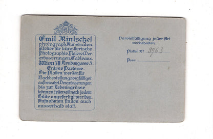 Fotografie Schönes Kinderbild / Baby - Wien 1900er / CDV N1-07