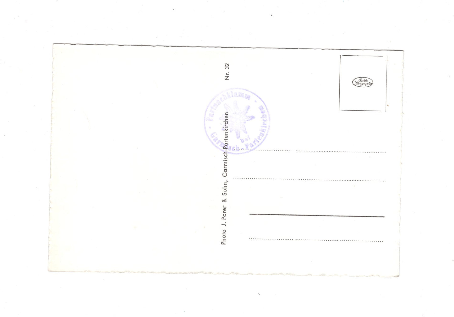 Ansichtskarte Partnachklamm / Ausgang