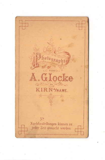 Fotografie Herrenportrait - Kirn an der Nahe 1870er / CDV C1-19