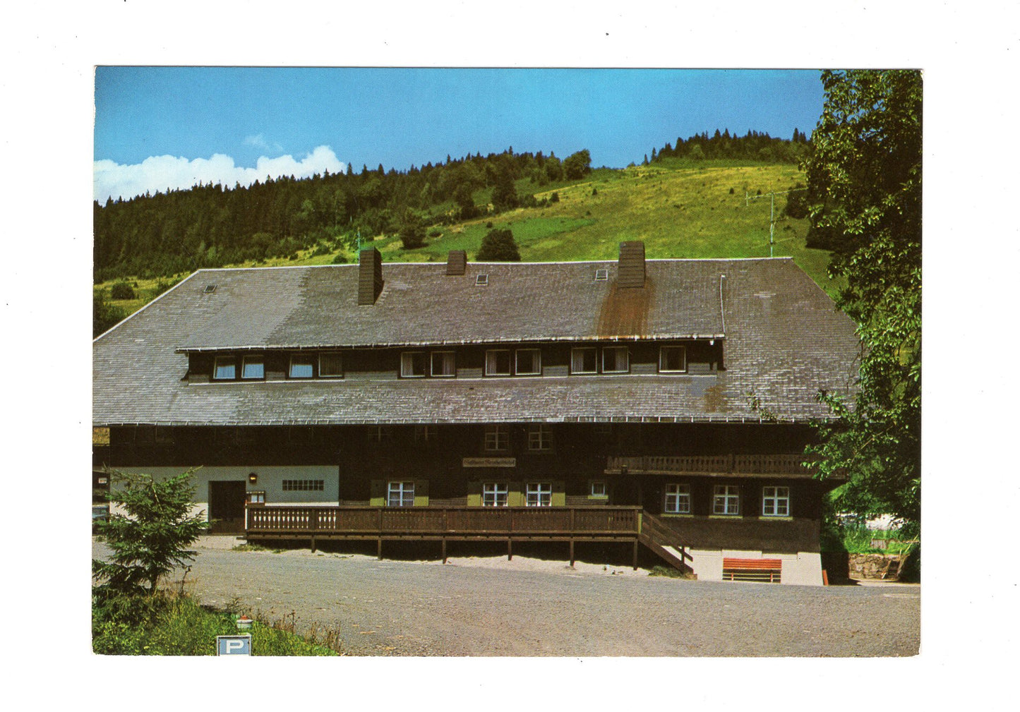 Ansichtskarte Gasthaus Pension Reinhardshof / Bernau-Hof