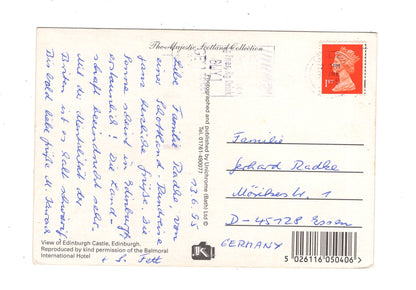 Ansichtskarte Edinburgh Castle / Schottland / M1-67