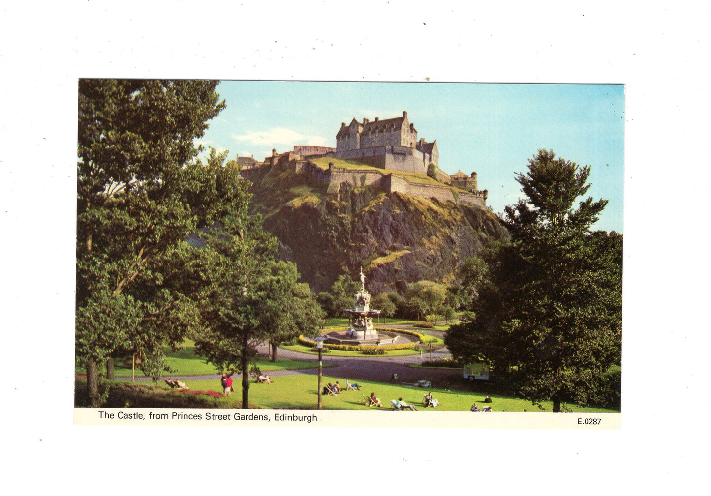Ansichtskarte Edinburgh Castle / Schottland / M1-67