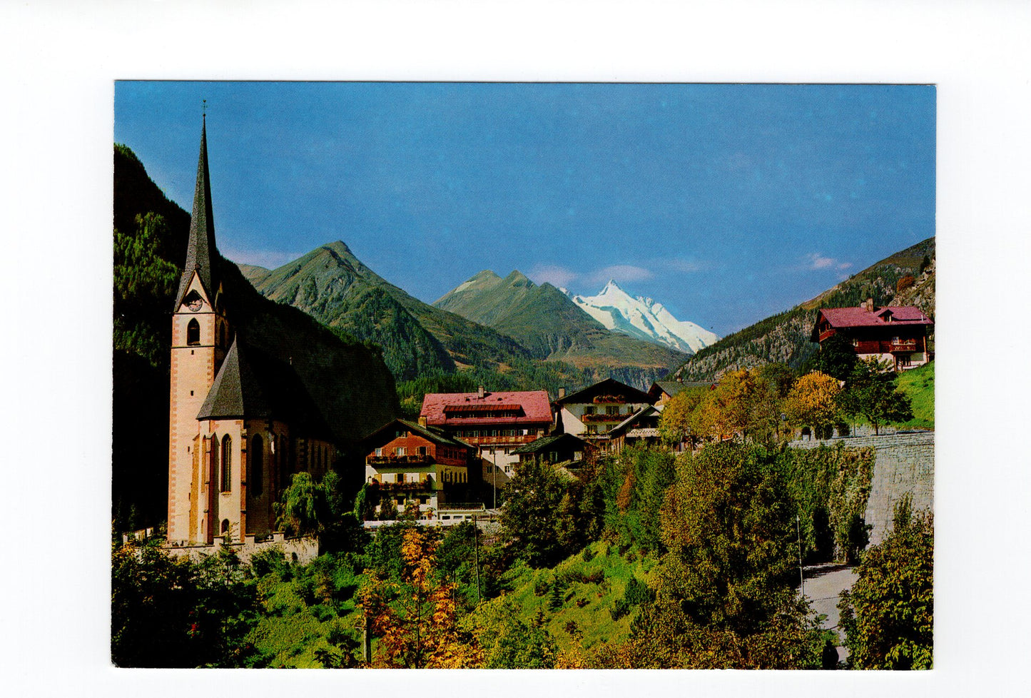 Ansichtskarte Heiligenblut mit Großglockner / Österreich