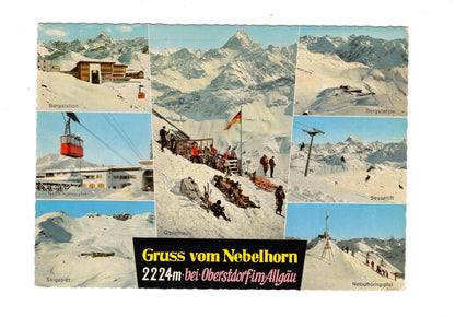 Ansichtskarte Nebelhorn bei Oberstdorf im Allgäu / H1-53