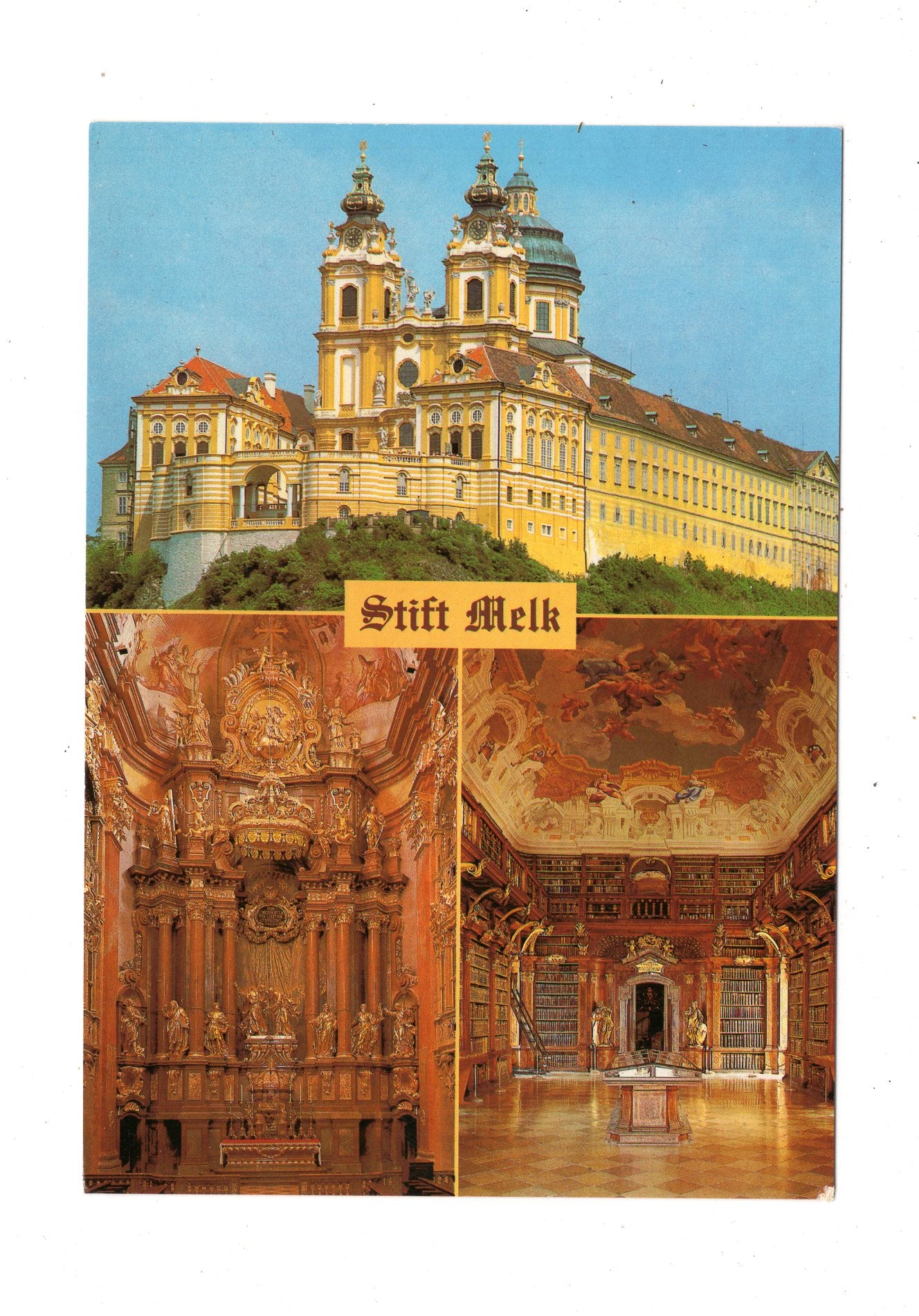 Ansichtskarte Stift Melk / Österreich