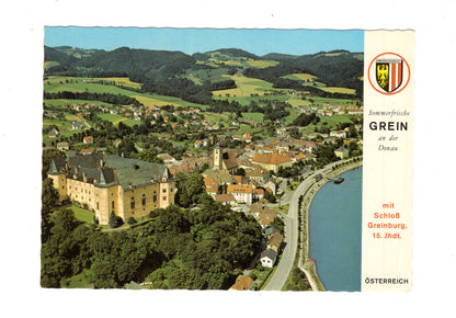 Ansichtskarte Grein an der Donau / Strudengau / Oberösterreich / Österreich