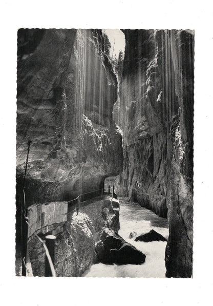 Ansichtskarte Partnachklamm