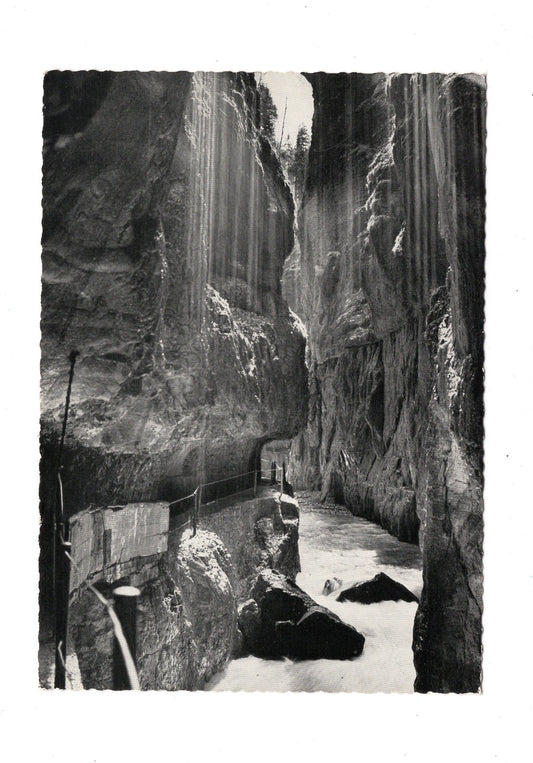 Ansichtskarte Partnachklamm