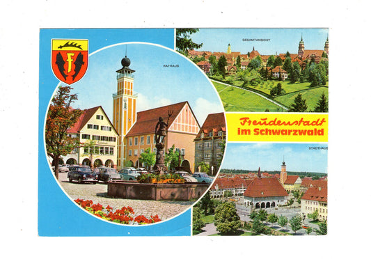 Ansichtskarte Freudenstadt im Schwarzwald / Rathaus +++ / K1-56