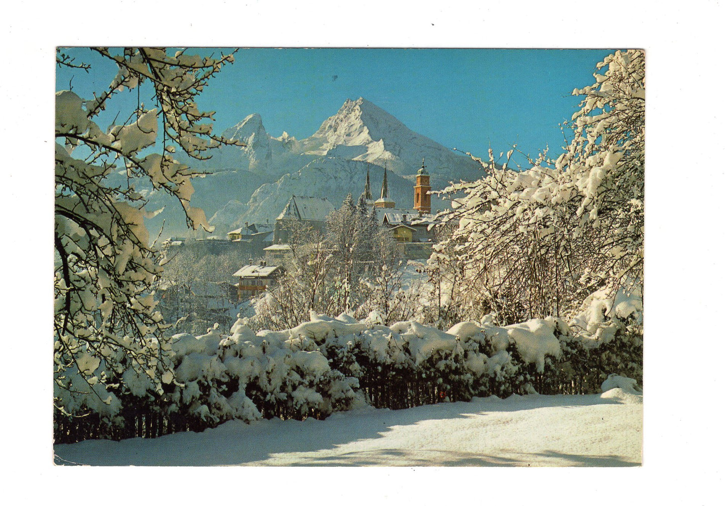 Ansichtskarte Berchtesgaden mit Watzmann / H1-70