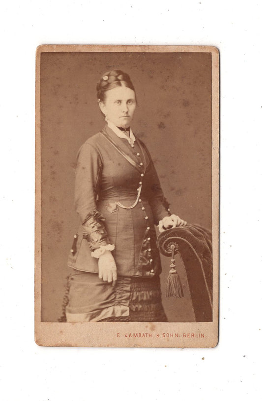 Fotografie Feine Dame - Berlin 1870er