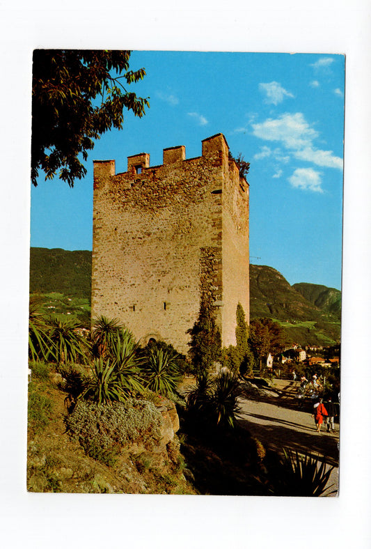 Ansichtskarte Meran / Tappeinerweg / Pulverturm / Südtirol / Italien