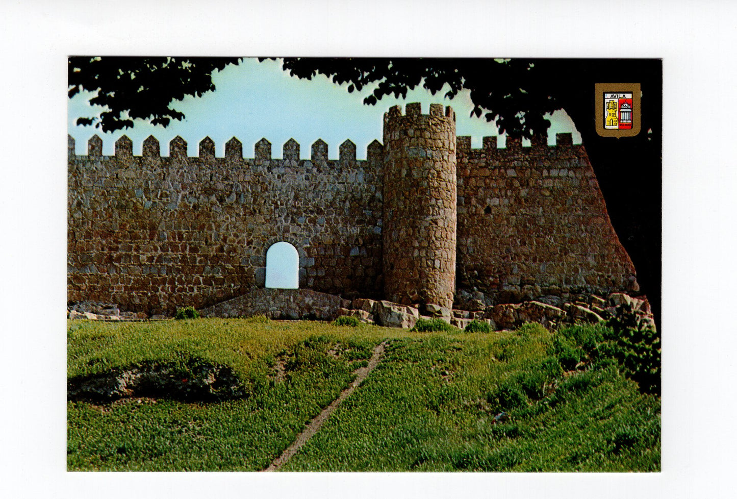 Ansichtskarte Avila / Puerta Malaventura / Spanien