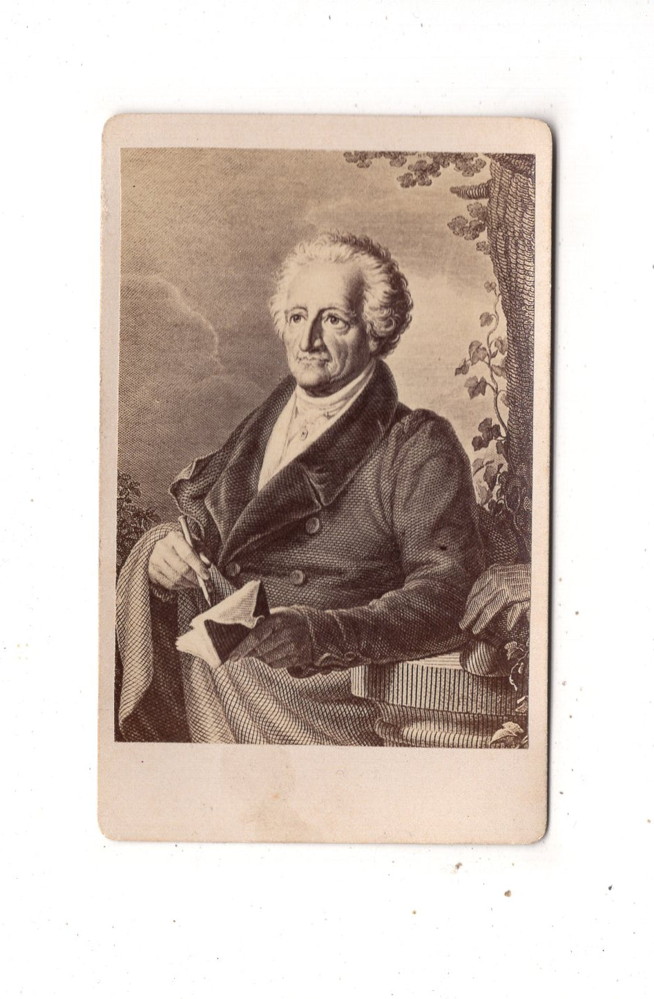Fotografie Kunst / Johann Wolfgang von Goethe - 1870er