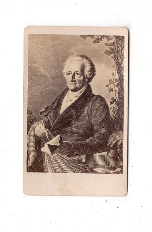 Fotografie Kunst / Johann Wolfgang von Goethe - 1870er