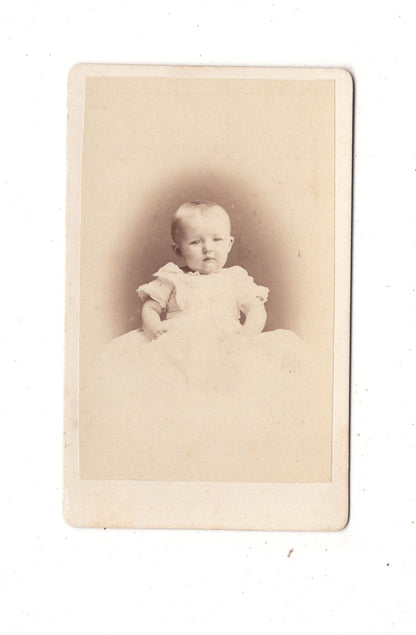 Fotografie Schönes Kinderbild / Baby - Berlin 1860er / CDV N1-07