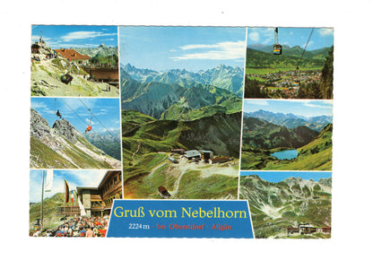 Ansichtskarte Nebelhorn bei Oberstdorf im Allgäu / H1-53