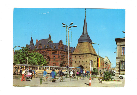 Ansichtskarte Rostock / Steintor