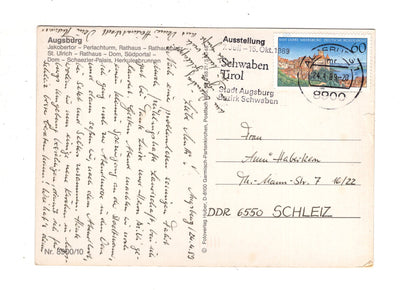 Ansichtskarte Augsburg / Rathausplatz +++ / I1-66