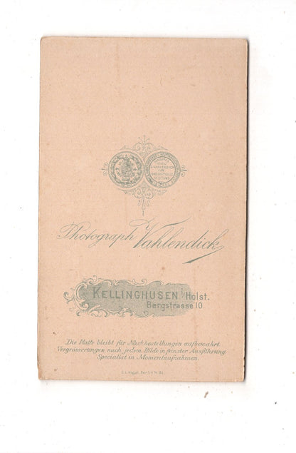 Fotografie Soldat - Kellinghusen 1890er / CDV M1-04