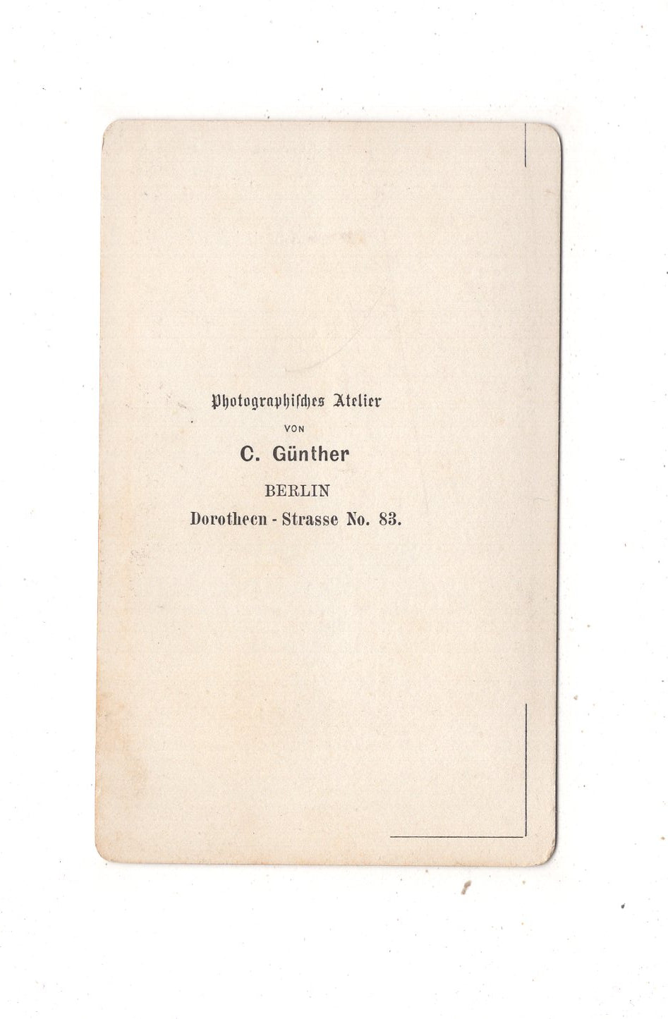 Fotografie Schönes Kinderbild / Baby - Berlin 1860er / CDV N1-07