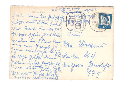 Ansichtskarte Köln am Rhein / G1-57