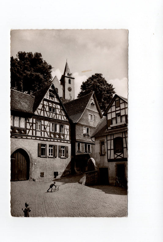 Ansichtskarte Zwingenberg an der Bergstraße