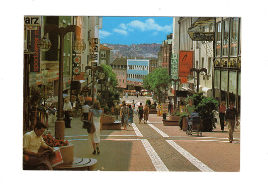 Ansichtskarte Pirmasens / Pfalz / Fußgängerzone - Hauptstraße