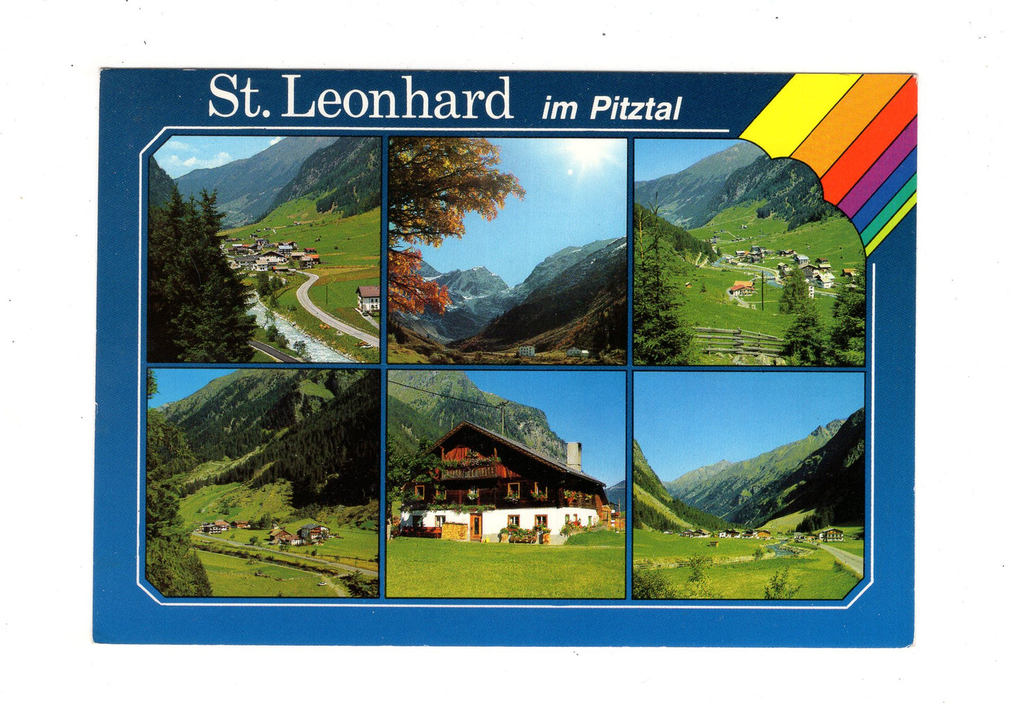 Ansichtskarte St. Leonhard / Pitztal / Tirol / Österreich