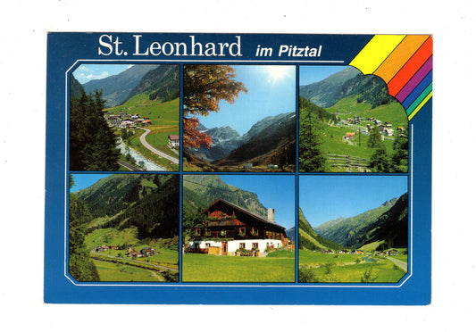 Ansichtskarte St. Leonhard / Pitztal / Tirol / Österreich