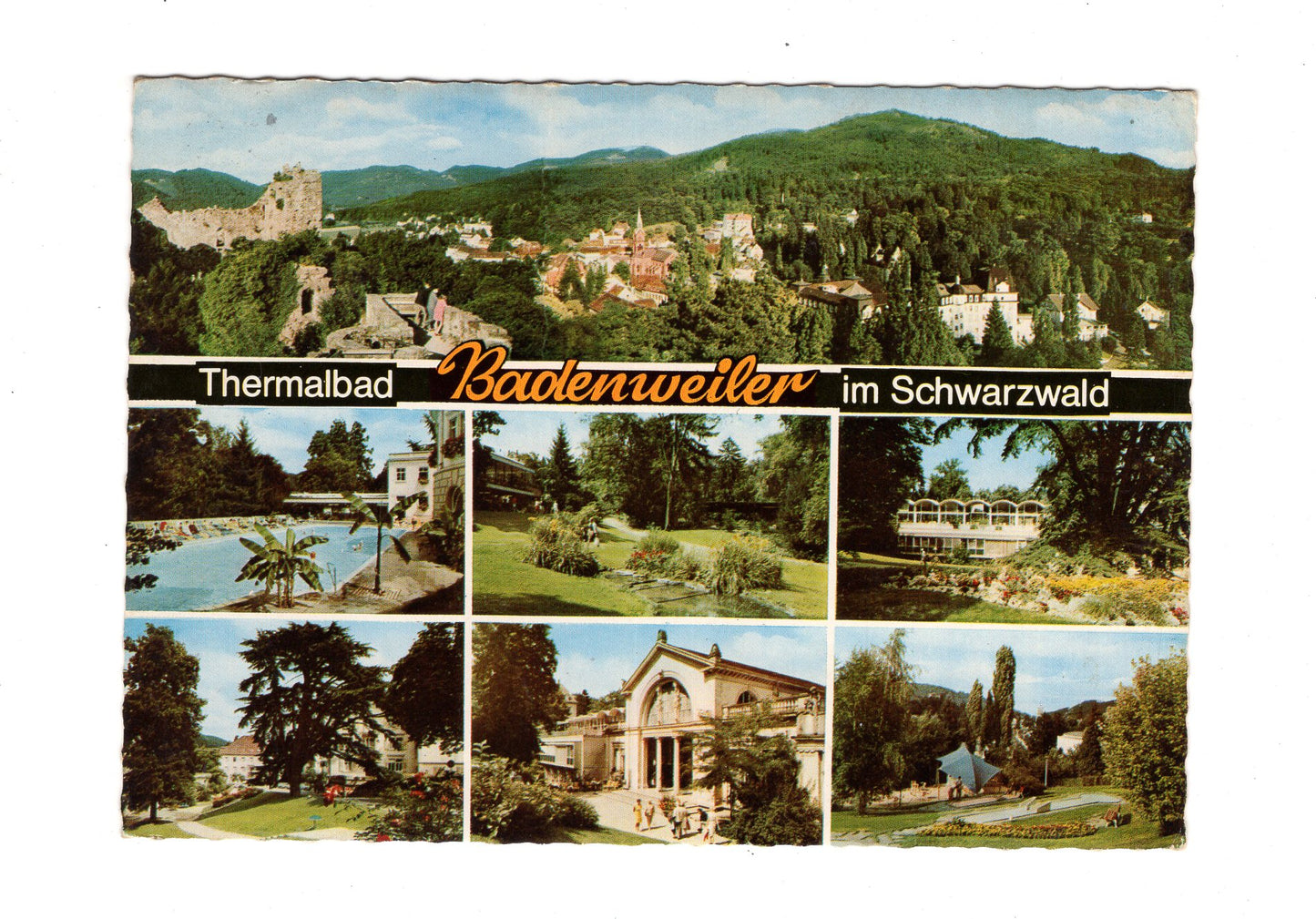 Ansichtskarte Badenweiler im Schwarzwald