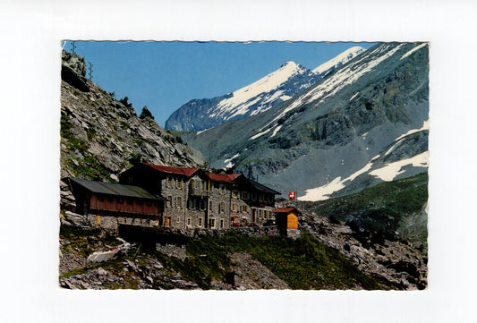 Ansichtskarte Berghotel Schwarenbach am Gemmipass / Schweiz