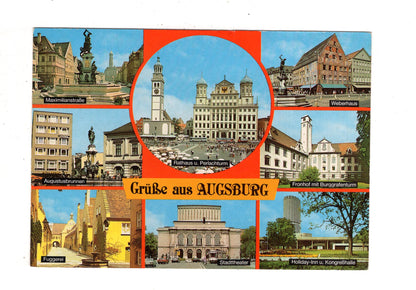 Ansichtskarte Augsburg / Stadttheater +++ / I1-66