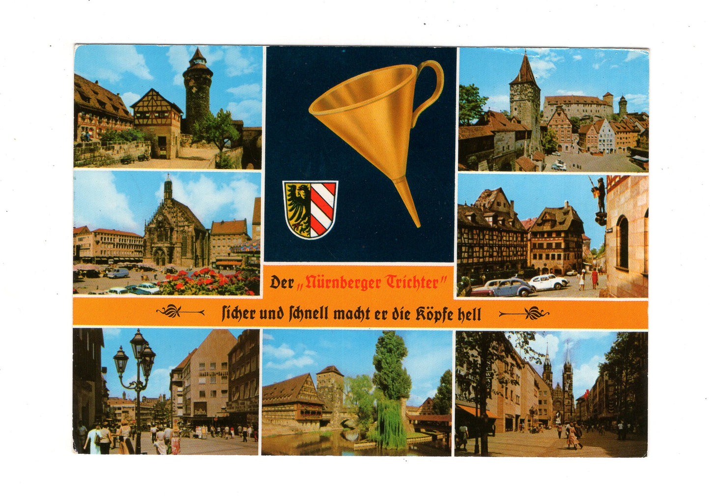 Ansichtskarte Nürnberg / Nürnberger Trichter