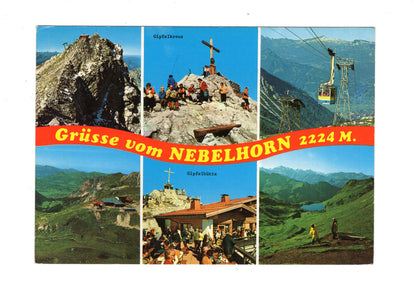 Ansichtskarte Nebelhorn bei Oberstdorf im Allgäu / H1-53