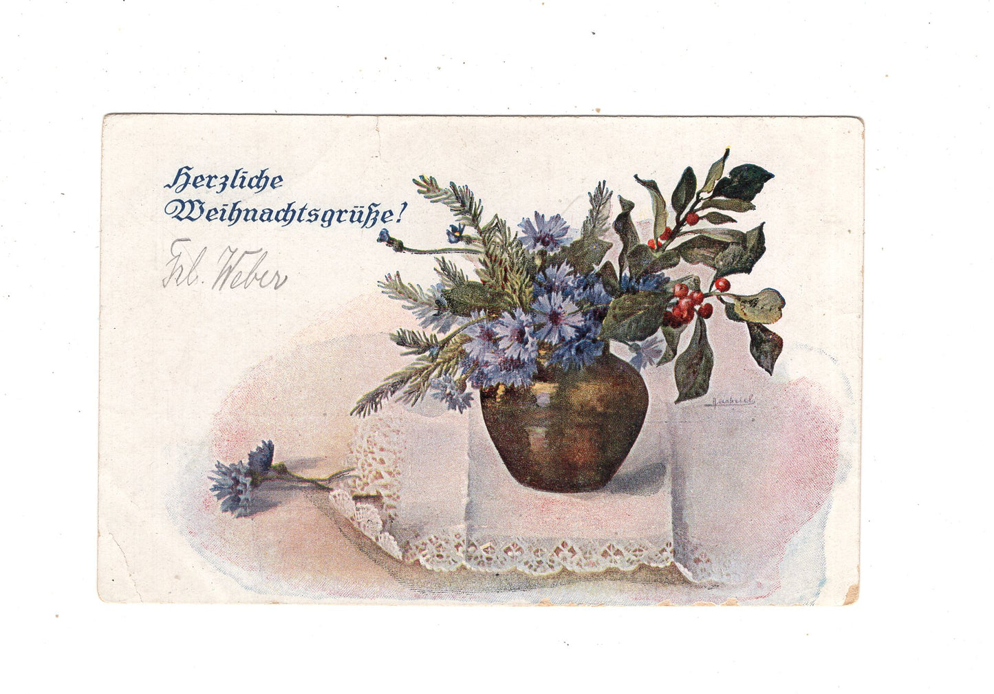 Ansichtskarte Feiertage / Frohe Weihnachten / K1-59