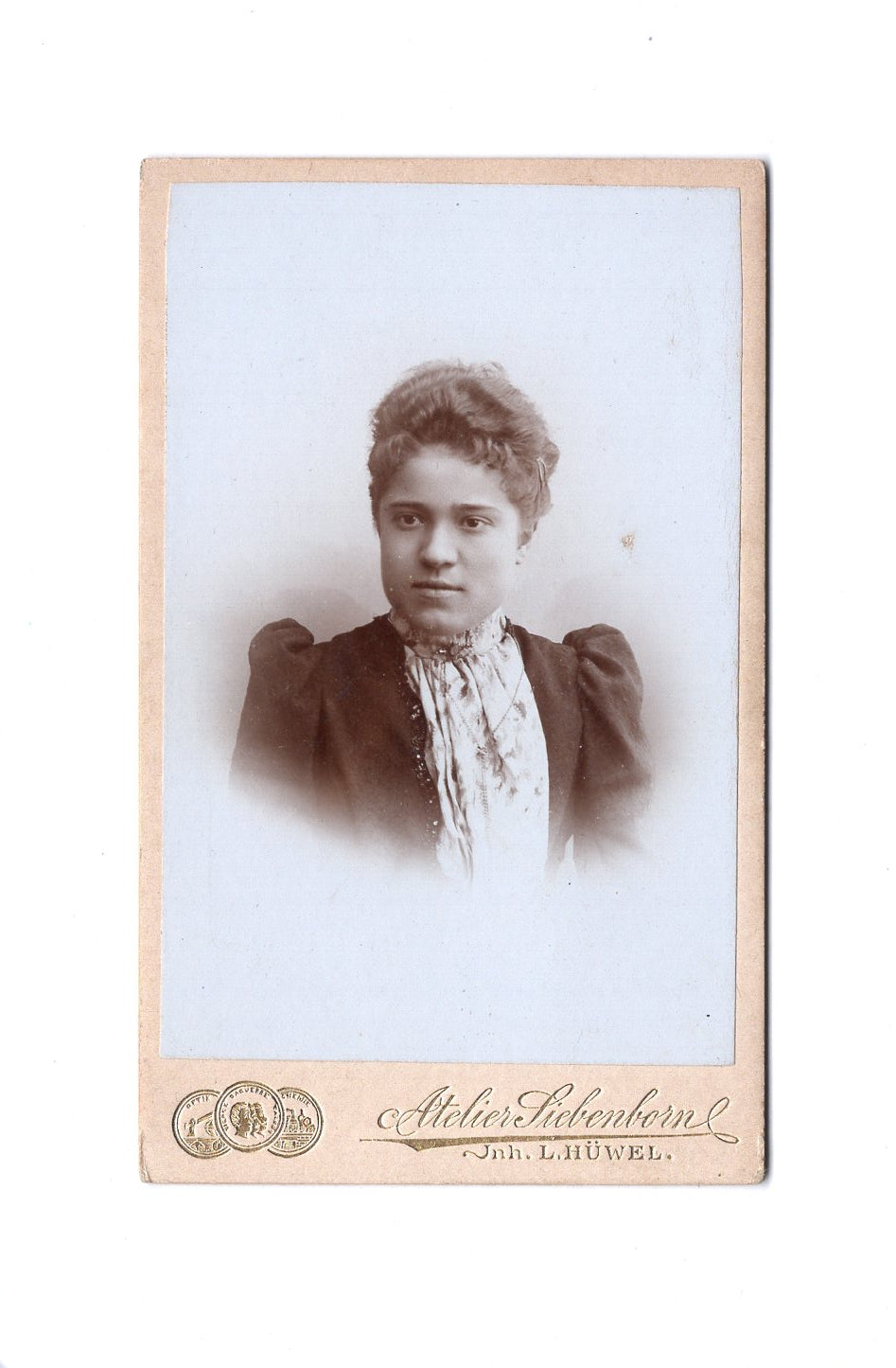 Fotografie Damenportrait - Düsseldorf 1890er