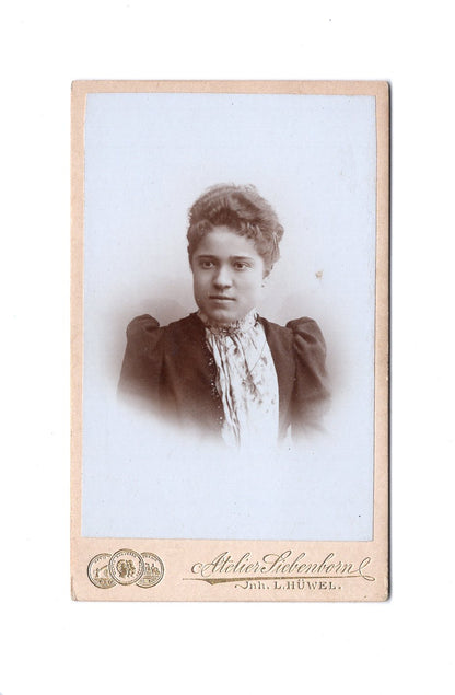 Fotografie Damenportrait - Düsseldorf 1890er